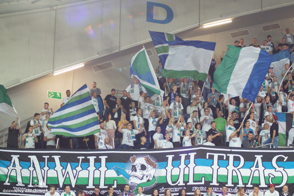 Kibice na meczu Anwil vs Spójnia