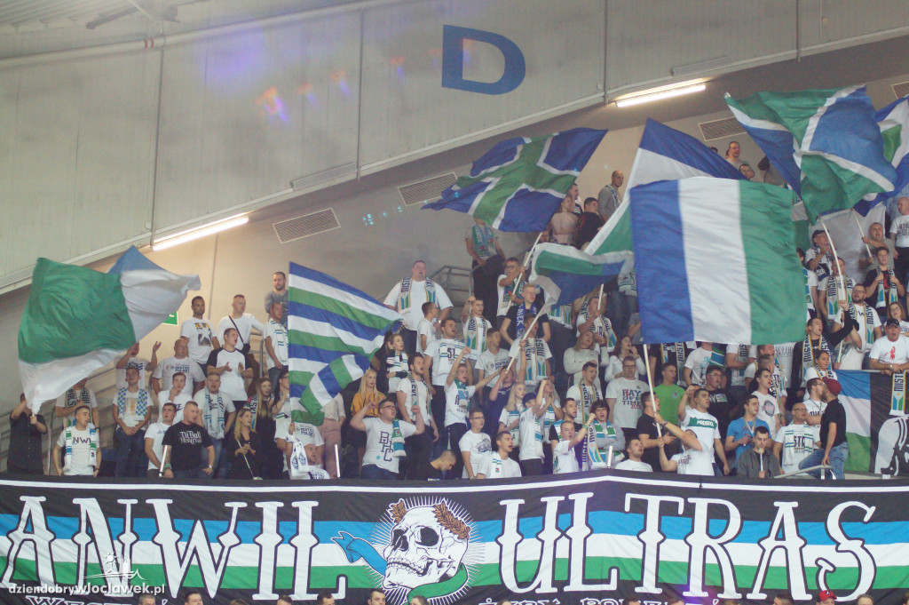 Kibice na meczu Anwil vs Spójnia