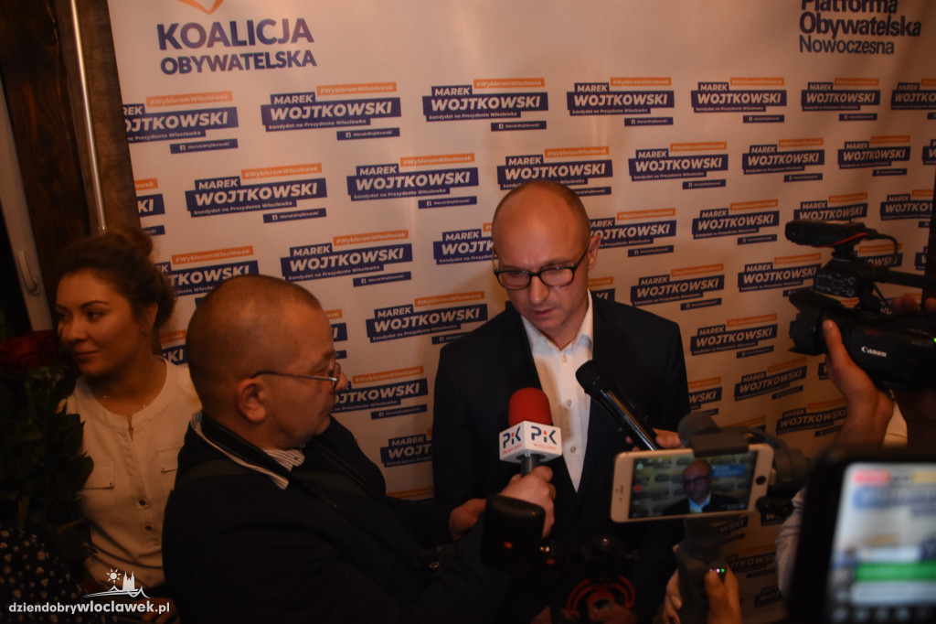 Radość w sztabie Marka Wojtkowskiego