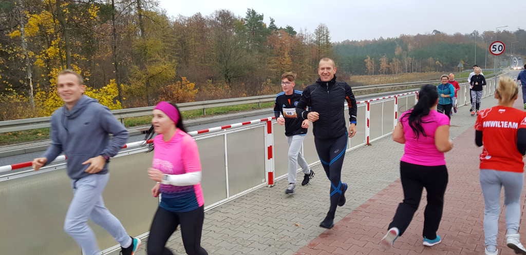 Bieg Niepodległych w Brzeziu