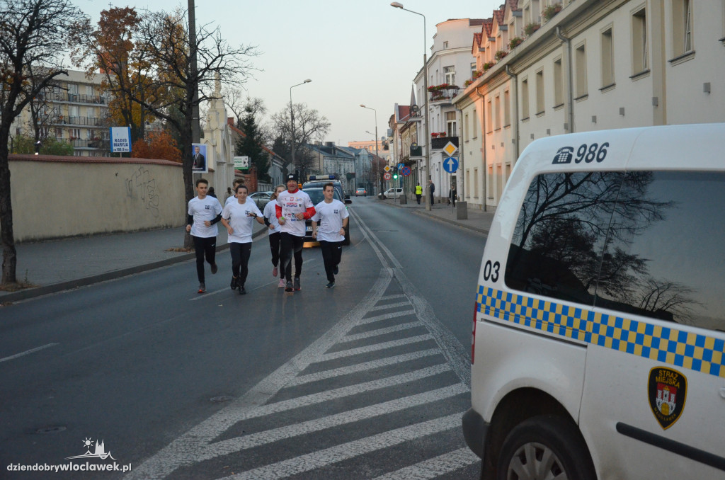 Ultramaratończyk dobiegł do Włocławka