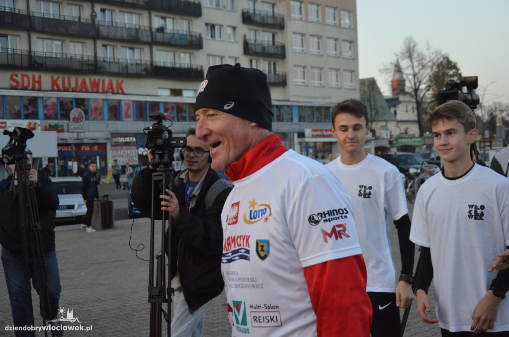 Ultramaratończyk dobiegł do Włocławka