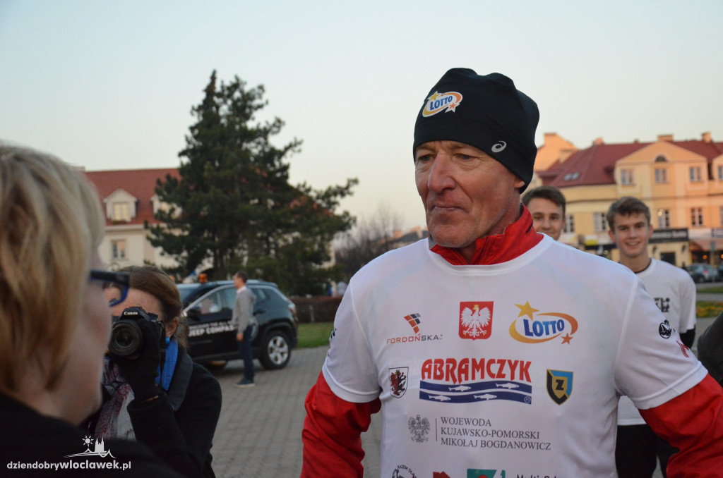 Ultramaratończyk dobiegł do Włocławka