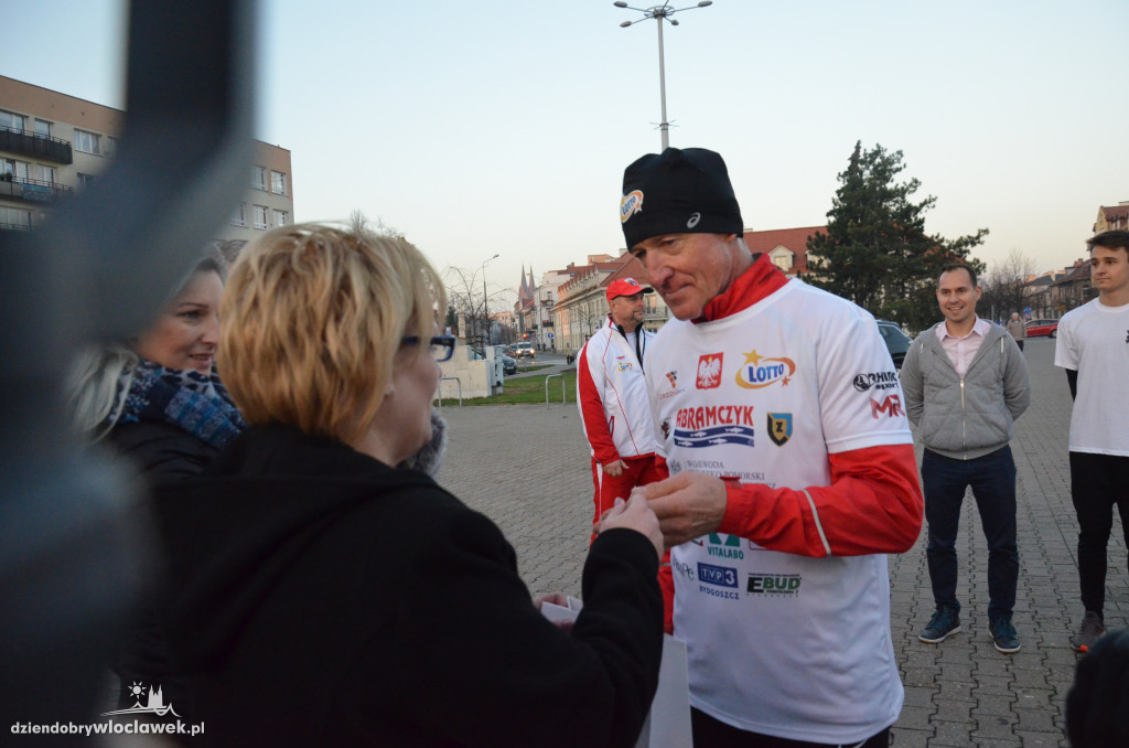 Ultramaratończyk dobiegł do Włocławka