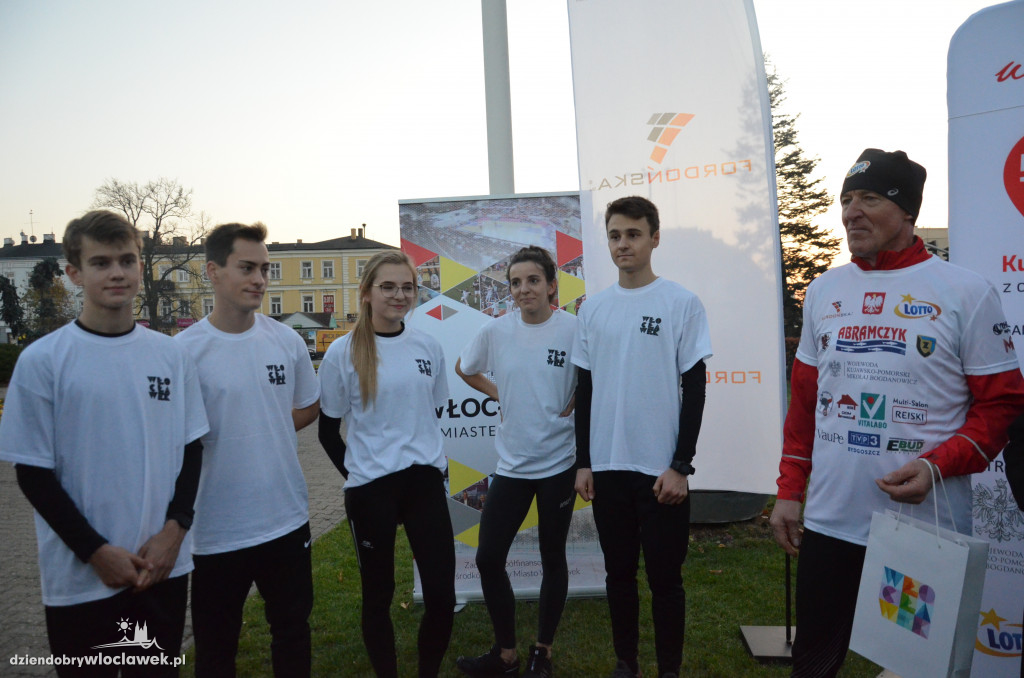 Ultramaratończyk dobiegł do Włocławka