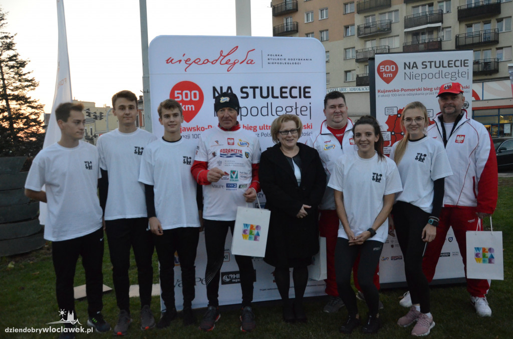 Ultramaratończyk dobiegł do Włocławka