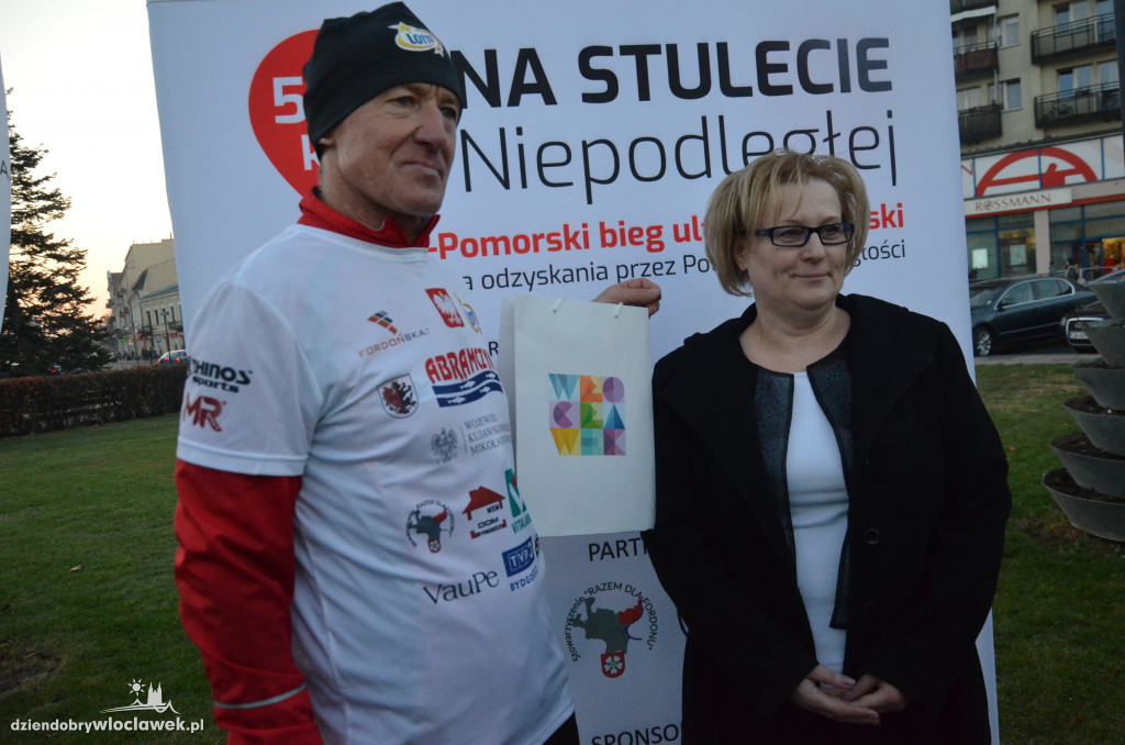 Ultramaratończyk dobiegł do Włocławka