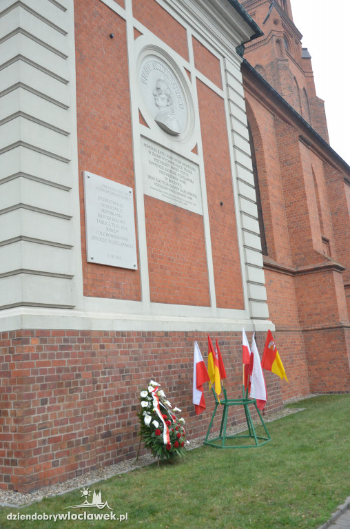 Poświęcenie tablicy przy Katedrze