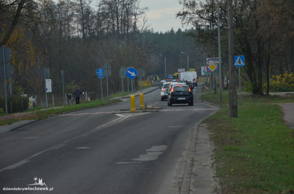 Kolizja na wylocie z Włocławka