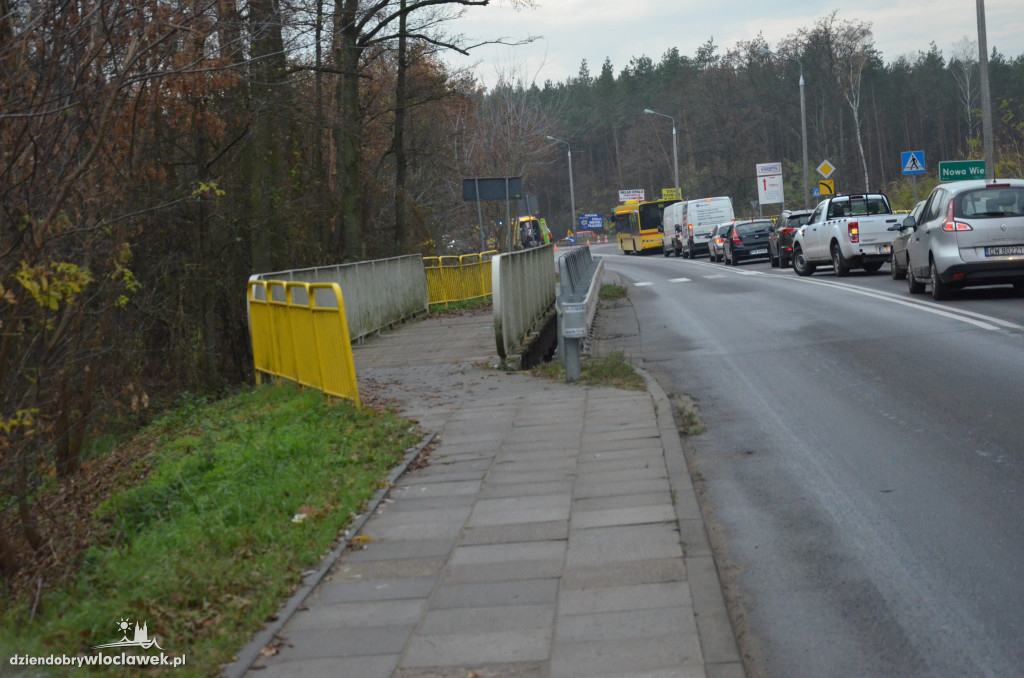 Kolizja na wylocie z Włocławka