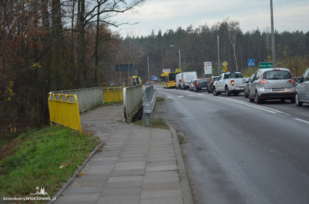 Kolizja na wylocie z Włocławka
