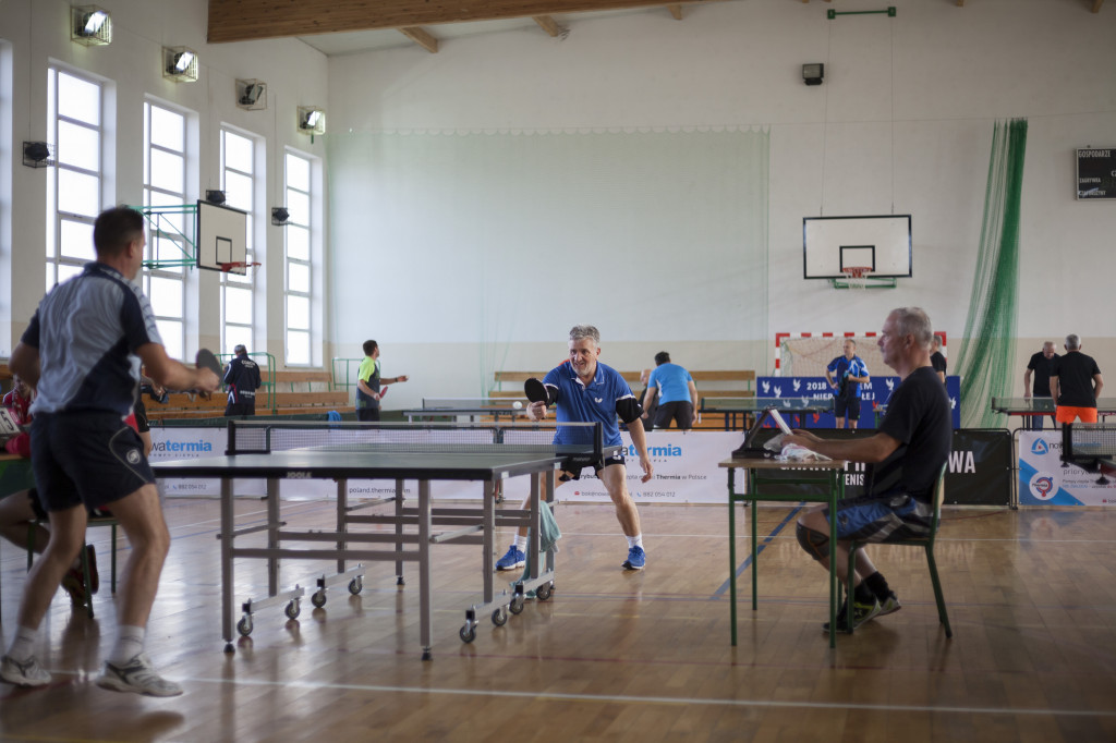 Turniej tenisa stołowego w Wichowie