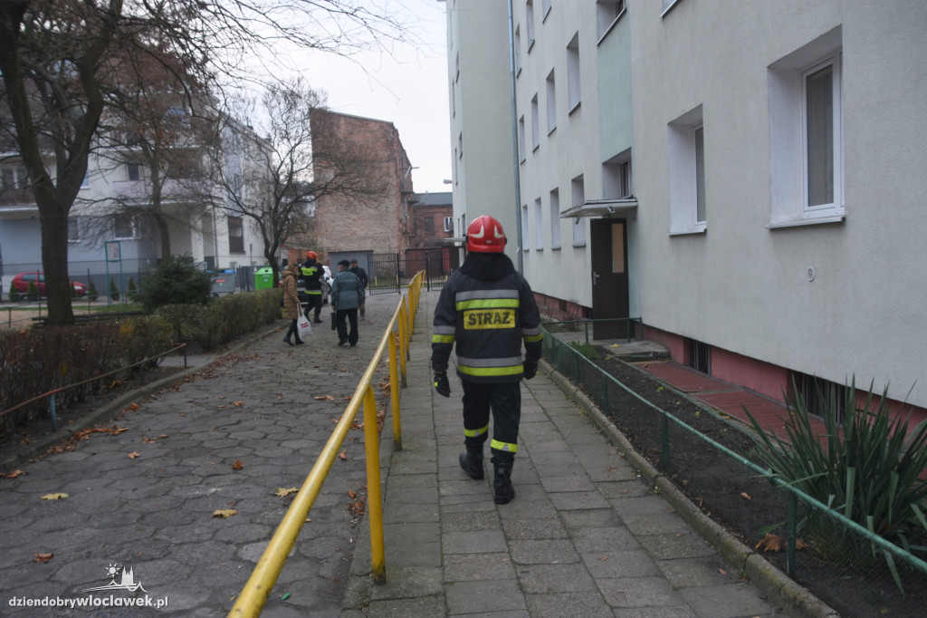 Pożar w piwnicy bloku przy Królewieckiej