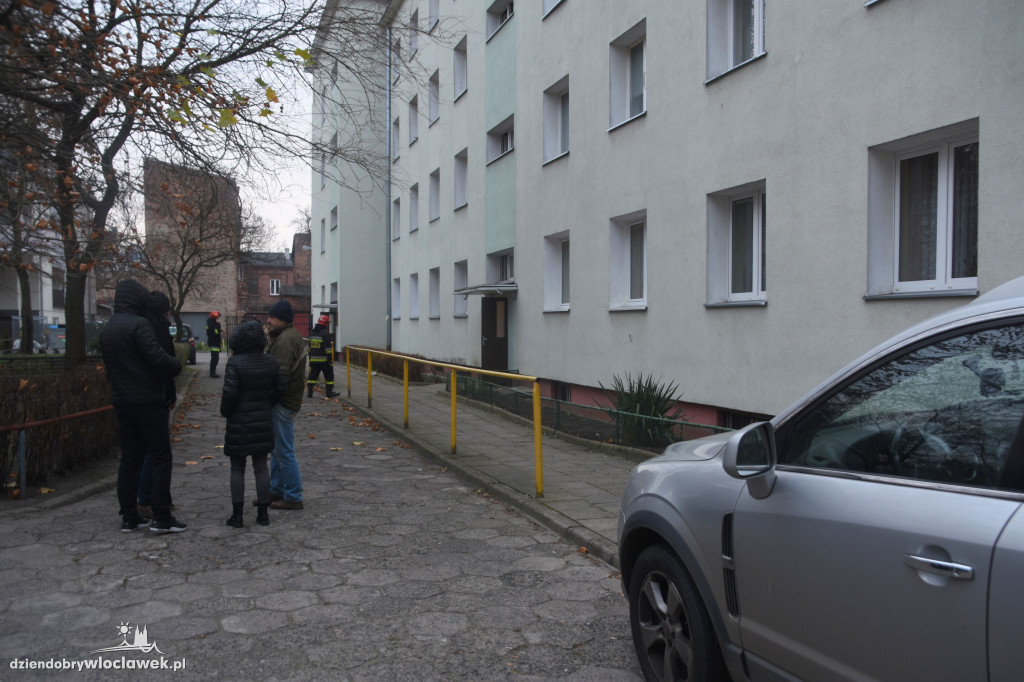 Pożar w piwnicy bloku przy Królewieckiej