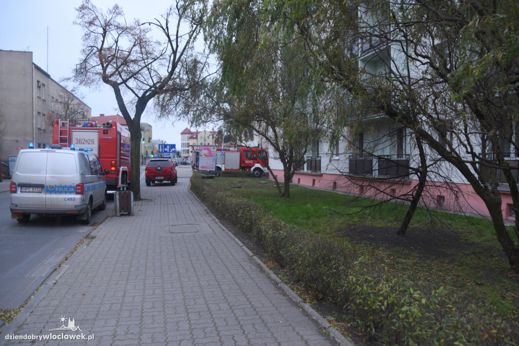 Pożar w piwnicy bloku przy Królewieckiej
