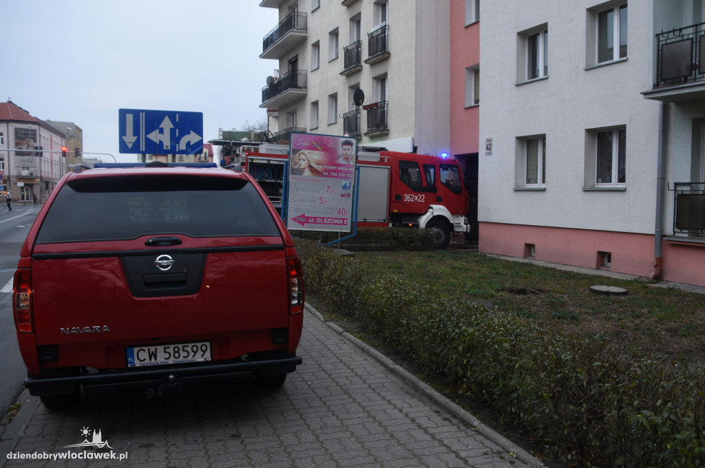 Pożar w piwnicy bloku przy Królewieckiej