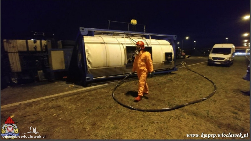 Przepompowywanie cysterny na A1
