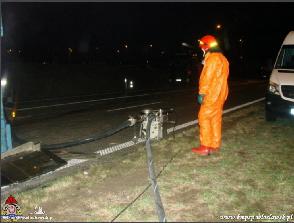 Przepompowywanie cysterny na A1