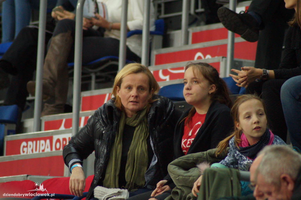 Kibice na meczu Anwil Le Mans