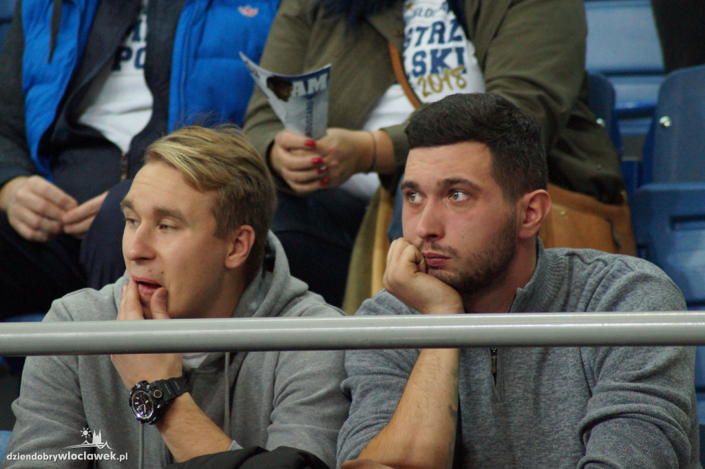 Kibice na meczu Anwil Le Mans