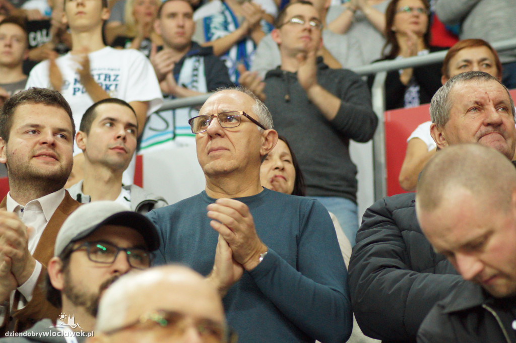 Kibice na meczu Anwil Le Mans