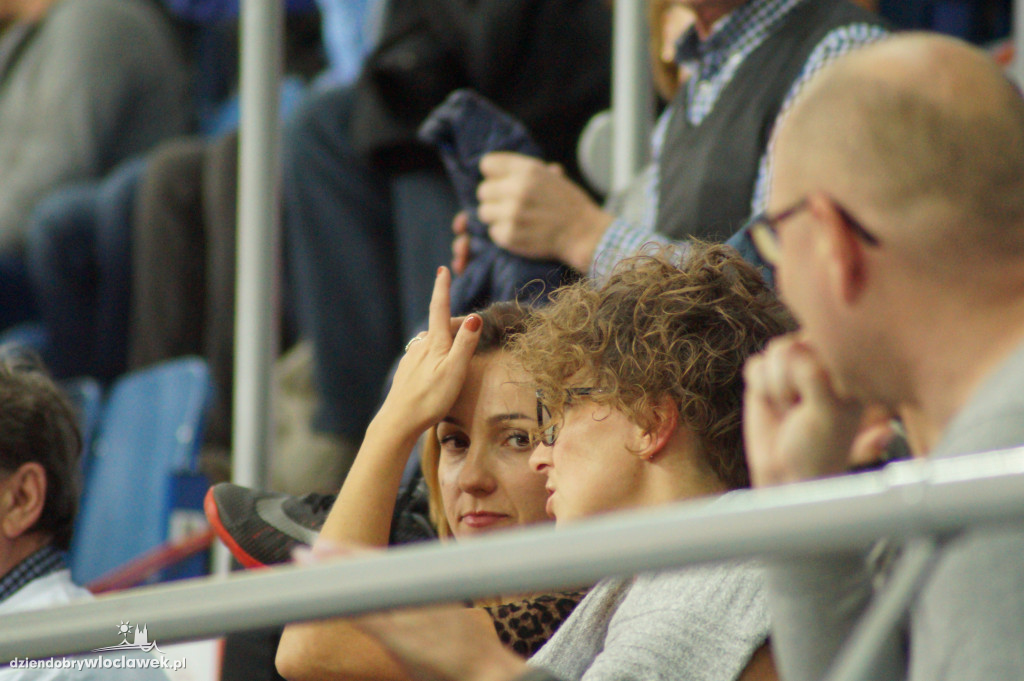 Kibice na meczu Anwil Le Mans