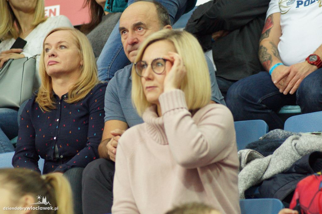 Kibice na meczu Anwil Le Mans
