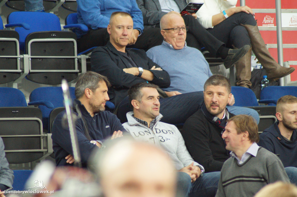 Kibice na meczu Anwil Le Mans