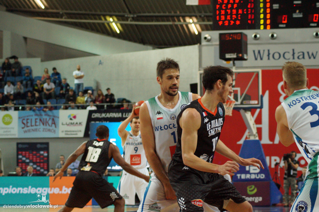 Mecz Anwil vs Le Mans w Hali Mistrzów