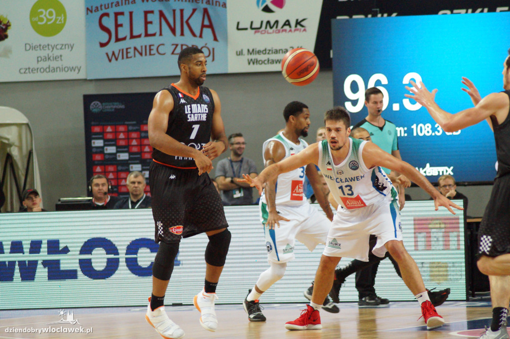 Mecz Anwil vs Le Mans w Hali Mistrzów