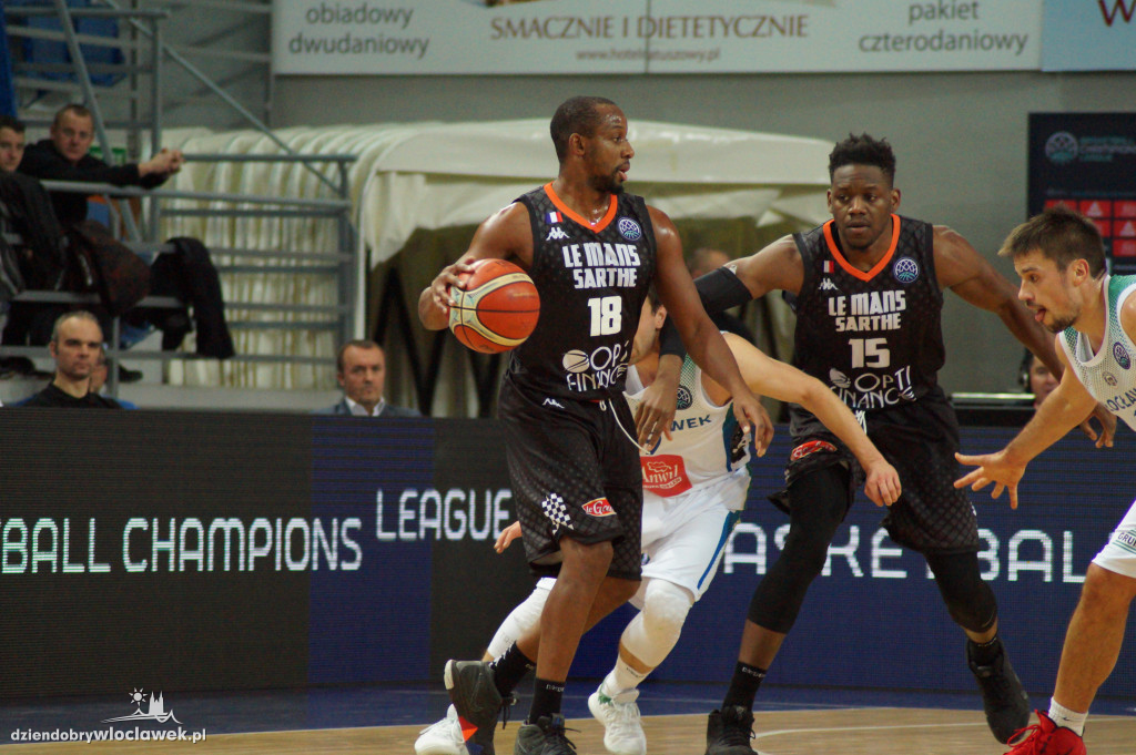 Mecz Anwil vs Le Mans w Hali Mistrzów