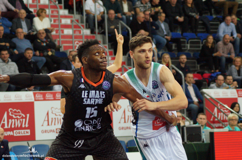 Mecz Anwil vs Le Mans w Hali Mistrzów