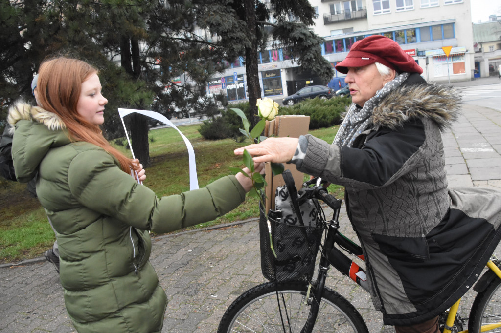 Biała Wstążka na włocławskich ulicach