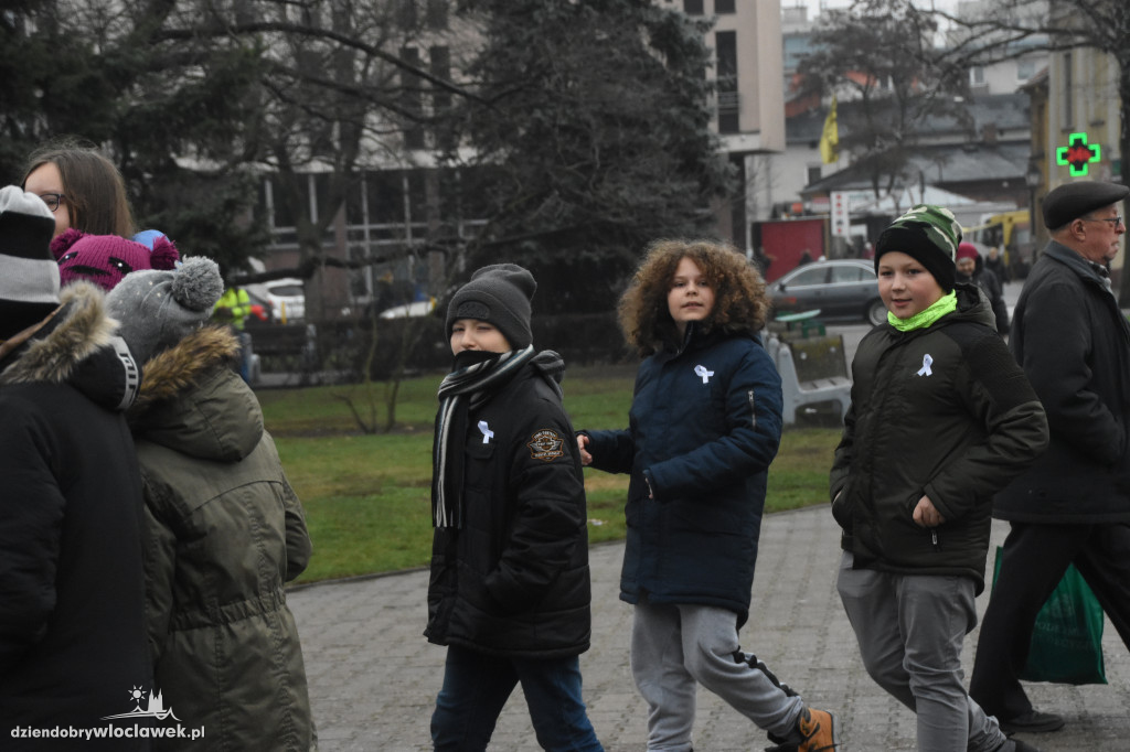 Biała Wstążka na włocławskich ulicach