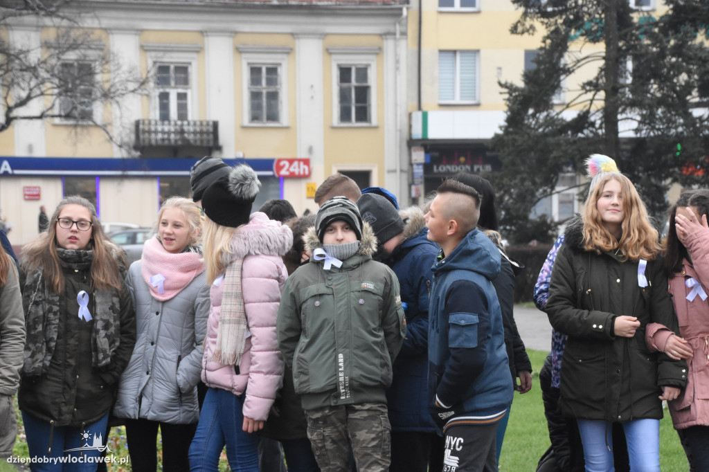 Biała Wstążka na włocławskich ulicach