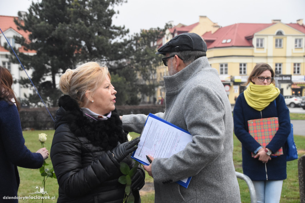 Biała Wstążka na włocławskich ulicach