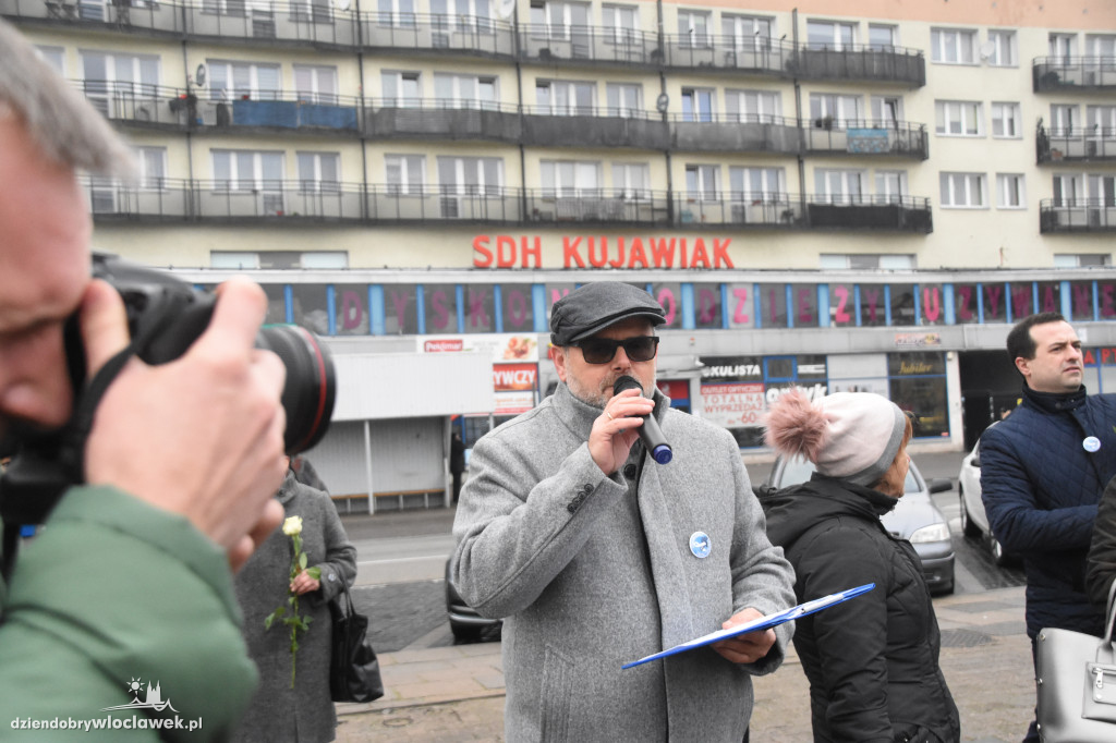 Biała Wstążka na włocławskich ulicach