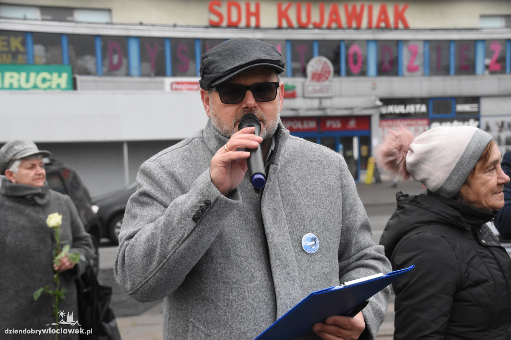 Biała Wstążka na włocławskich ulicach