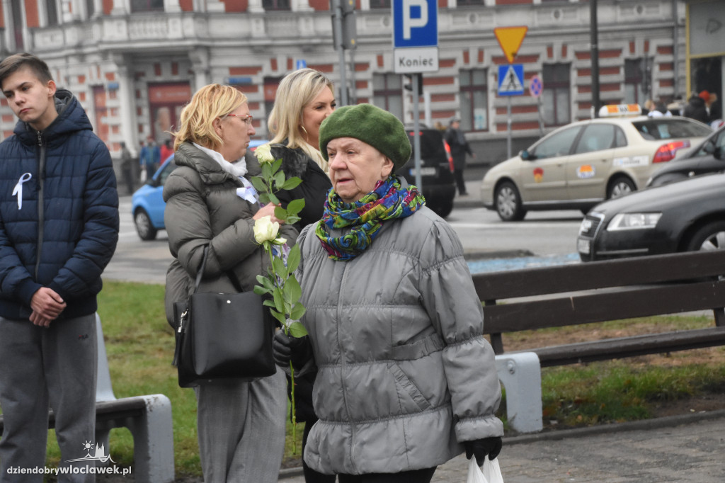 Biała Wstążka na włocławskich ulicach