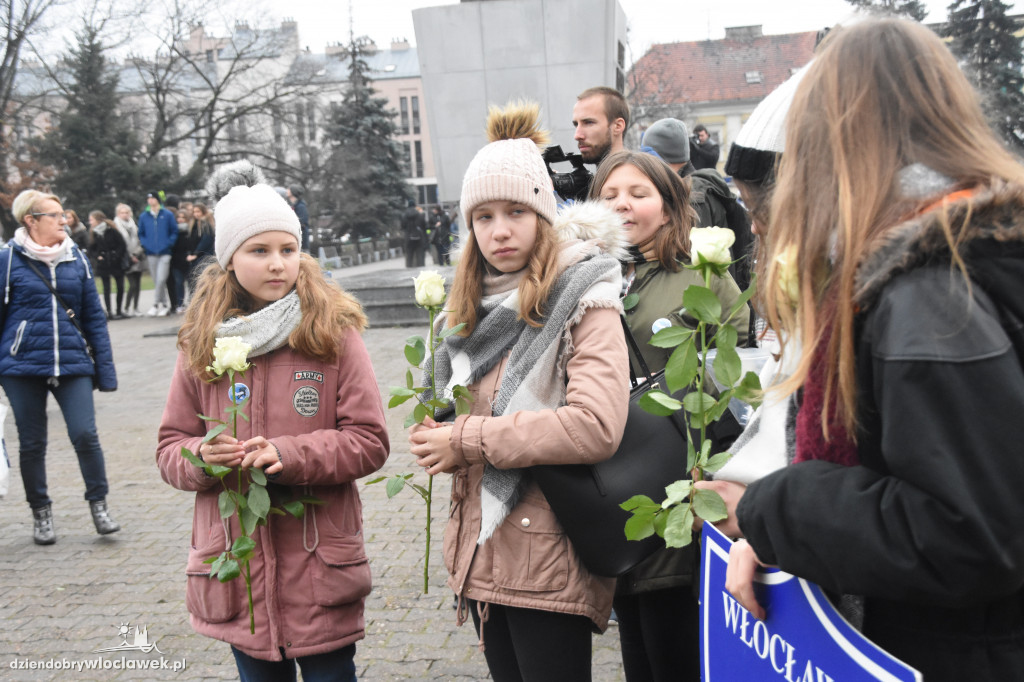 Biała Wstążka na włocławskich ulicach