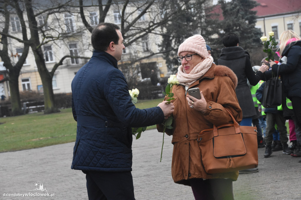 Biała Wstążka na włocławskich ulicach