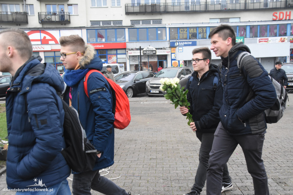 Biała Wstążka na włocławskich ulicach