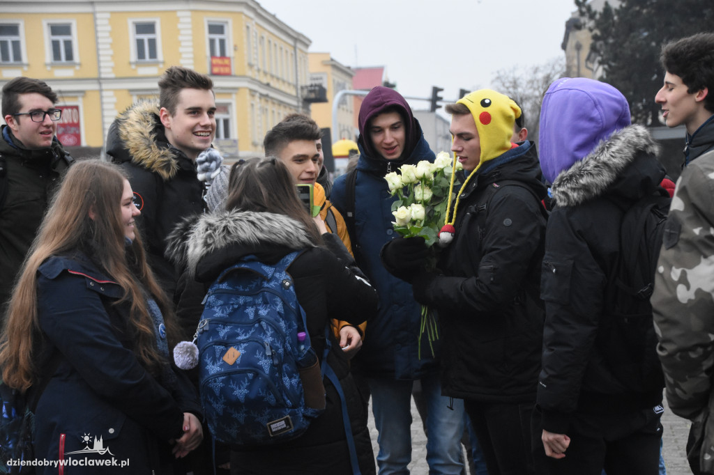 Biała Wstążka na włocławskich ulicach