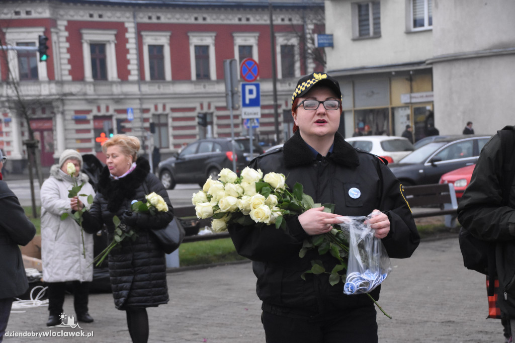 Biała Wstążka na włocławskich ulicach