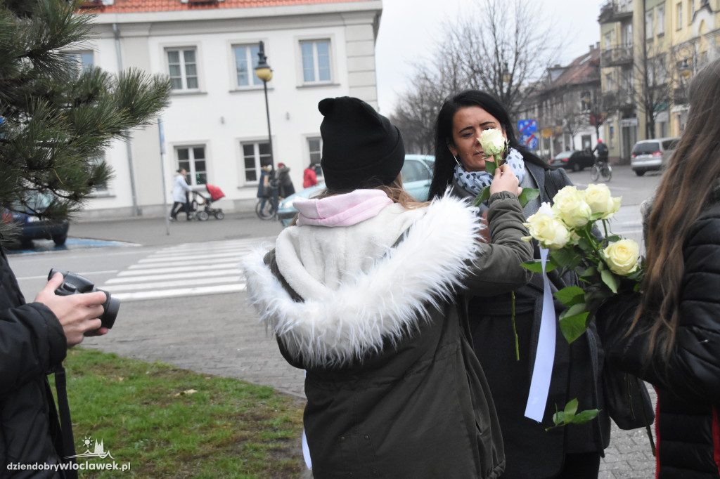 Biała Wstążka na włocławskich ulicach