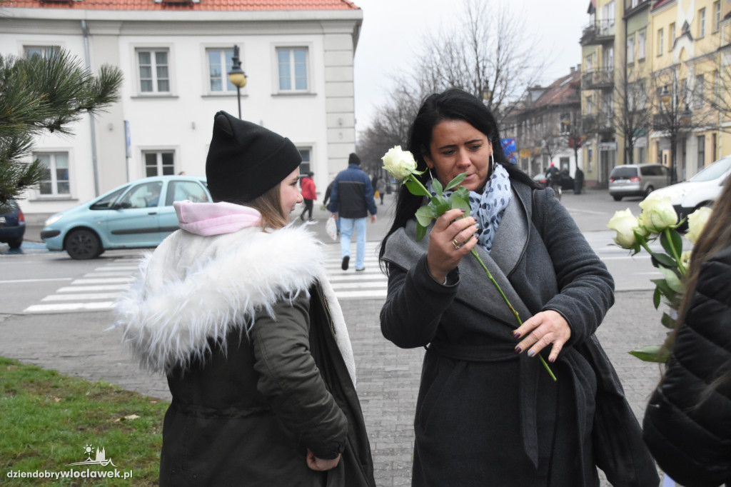 Biała Wstążka na włocławskich ulicach