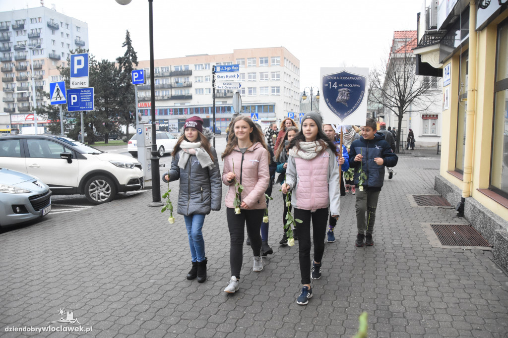 Biała Wstążka na włocławskich ulicach