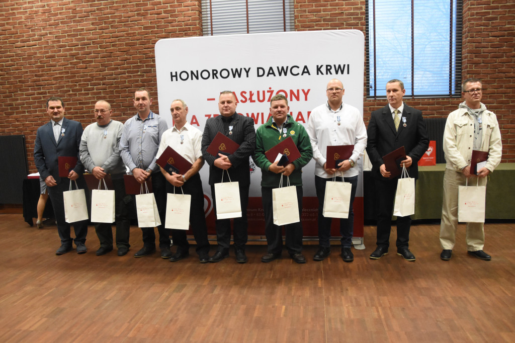 Honorowi krwiodawcy odznaczeni