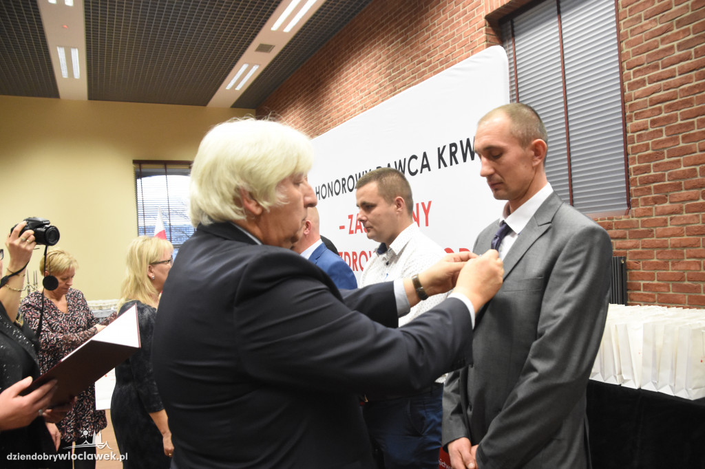 Honorowi krwiodawcy odznaczeni