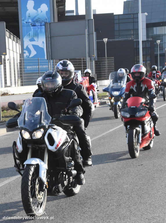Przejazd Motomikołajów przez miasto